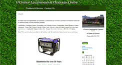 Desktop Screenshot of oconnormowers.com.au